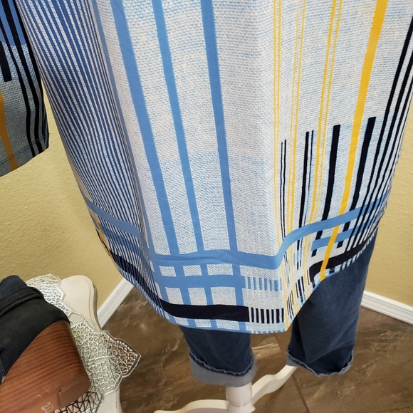 Charter Club 3/4th Sleeve Popover top sz M - Picture 10 of 13